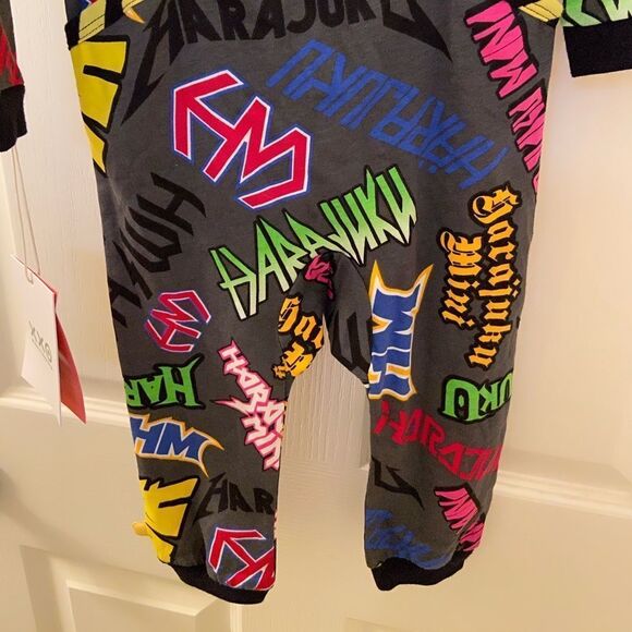 Harajuku Mini Target 20th Graffiti Long Sleeve Romper Size 18 Months NWT - Picture 7 of 7